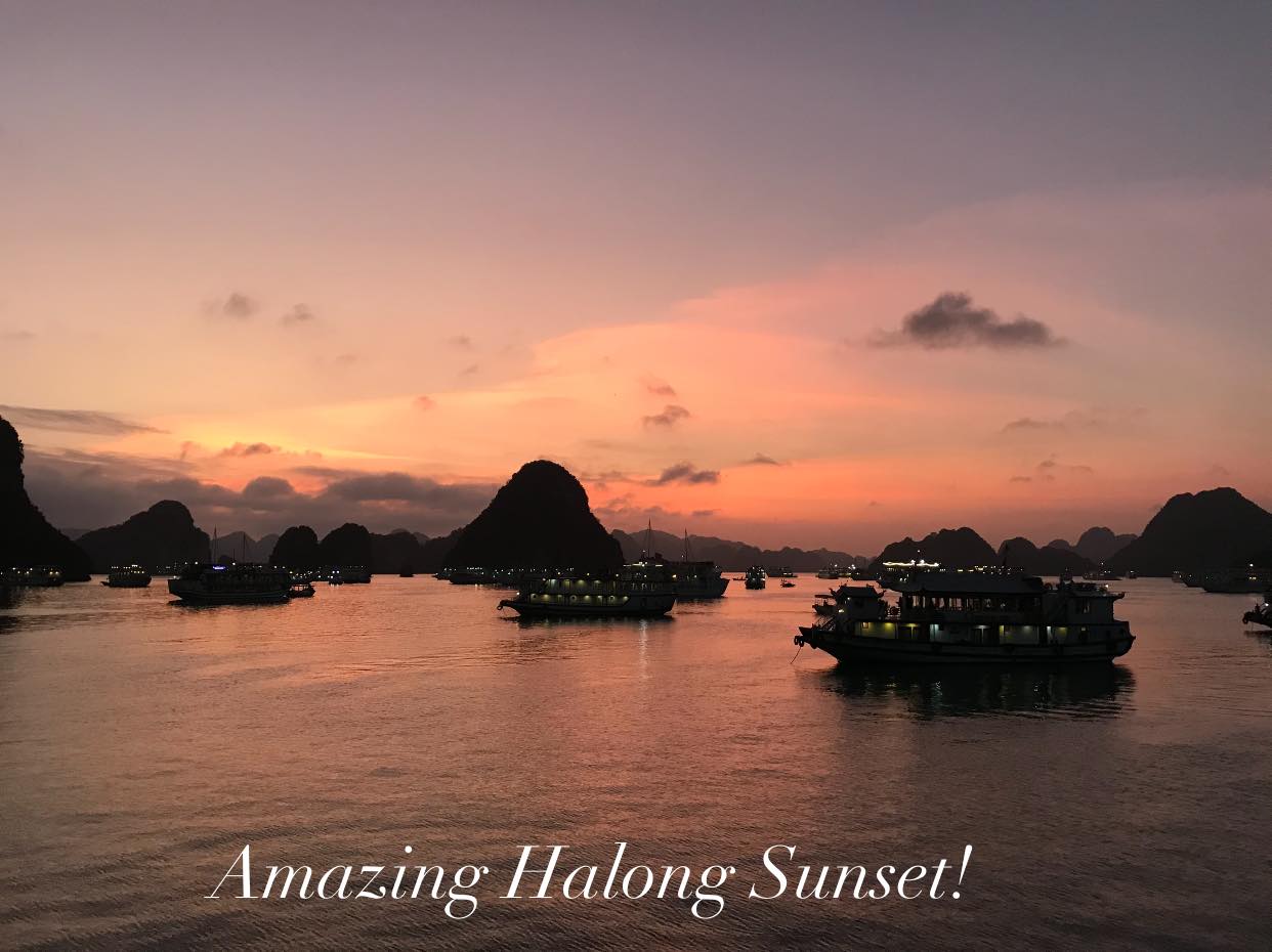 Halong Bay Sunset